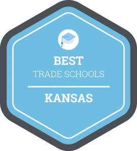 Best trade schools in Kansas badge