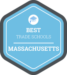 Best trade schools in Massachusetts badge