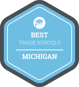 Best trade schools in Michigan badge