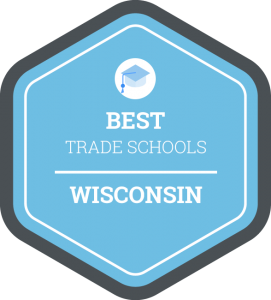 Best trade schools in Wisconsin badge