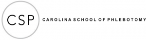 Carolina School of Phlebotomy. logo