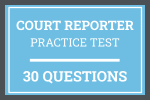 Court Reporter Certification Practice Test
