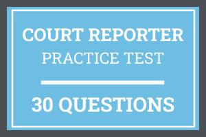 Court Reporter Certification Practice Test