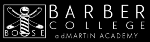 Boise Barber College a d.MARTiN Academy logo