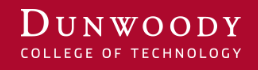 Dunwoody College of Technology logo