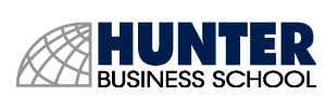 Hunter Business School logo