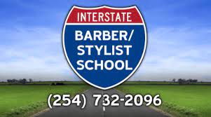 Interstate Barber Stylist School logo