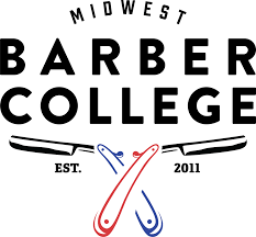 Midwest Barber College logo