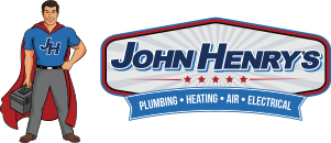 John Henry's Plumbing, Heating, Air, and Electrical logo