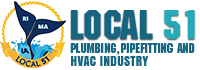 Local 51 Plumbing, Pipefitting and HVAC Industry logo