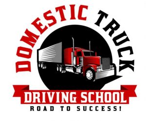 Domestic Truck Driving School logo