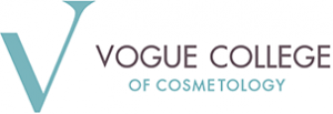 Vogue College of Cosmetology logo