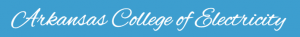 Arkansas College of Electricity logo