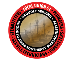 Plumbers and Pipefitters UA Local 51 logo