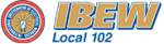 International Brotherhood of Electrical Workers Local 102 logo
