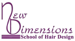 New Dimensions School of Hair Design logo