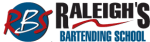 Raleigh's Bartending School logo