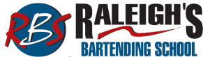 Raleigh's Bartending School logo
