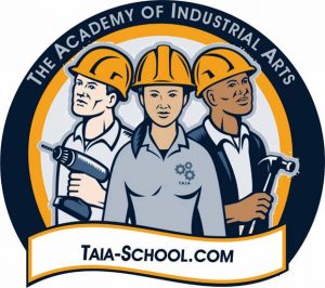 The Academy of Industrial Arts logo